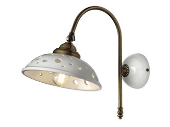 White ceramic wall light Contemporanea