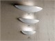 White wall light Semicircolare in Wall lights