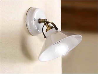 applique ceramica vintage cono