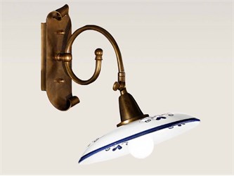 Wandlampe klassisch Bassano 385/1AP