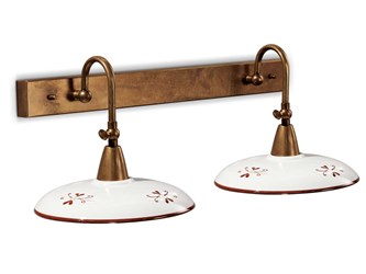 Applique doppia luce Bassano 363/2AP