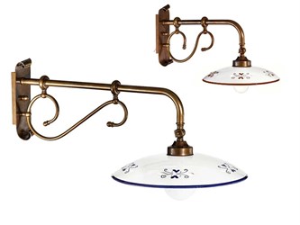 Applique in ceramica da interno Bassano