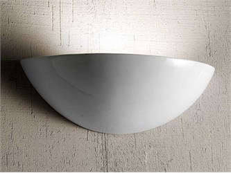 Wandlampe Keramik Semicircolare