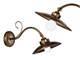 Applique ottone vintage Taverna in Lampade da parete