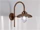 Outdoor brass wall light Borgo 0198/1AP in Outdoor lighting