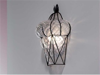 Blown glass wall sconce Piazza MA114