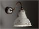 Applique ceramica con campana Lampara in Wall lights