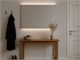 Backlit rectangular mirror Backstage in Wall mirrors