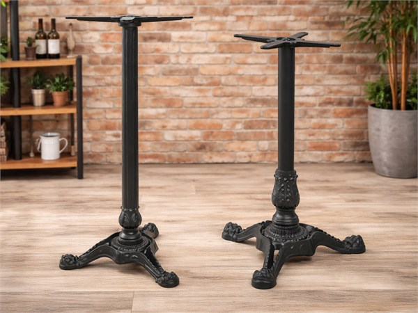 Gusseisen Tisch Base Liberty  - Ø60/46x46 - H72/H110 cm