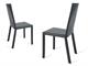 Bassano Stuhl mit Leder oder Lederfaserstoff bezogen in Stühle