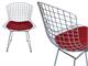 Bertoia chair in chromed metal in Chairs