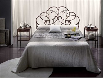 Bett aus Schmiedeeisen Bradley