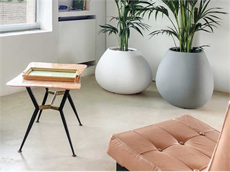 Elegantes Design-Übertopf Gaudi - Ø67 x h 45 cm - Ø64 x h 55 cm