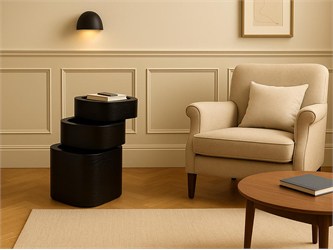 Cassettiera design Marcovaldo - 36x36 H66 cm - 42x42 H66 cm