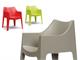 Polypropylene chair Coccolona in Outdoor seats