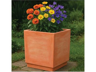 Cubo terracotta pot Basic