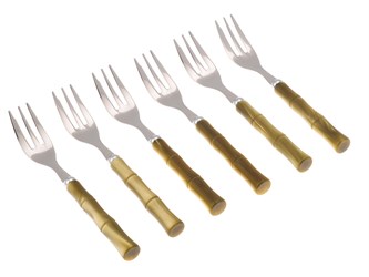 Fourchettes à dessert Bamboo