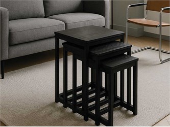 hoffmann set di tavolini impilabili