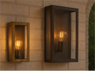 Wandleuchte Messing Cortile