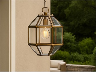 Octagonal Pendant Lamp