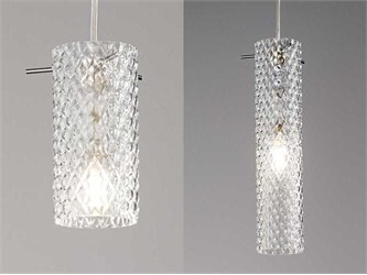 Lampe suspendue en verre Glam LS650-015