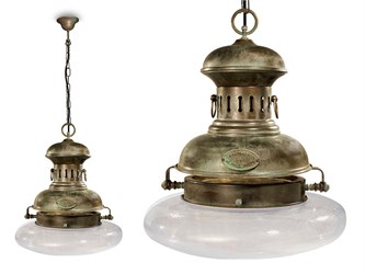 lampada stile marina galeone