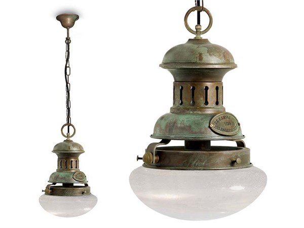 Vintage-Lampe Galeone 1100-1101