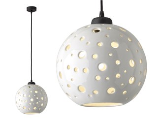 Ceramic chandelier Bolle