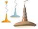 Colored pendant lamp Vintage C1410  in Suspended lamps