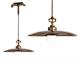 Vintage brass pendant lamp Taverna 380/1S in Suspended lamps