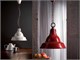 Lampadario rustico ceramica Campana in Lampade a sospensione