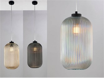 Lampadario vetro design Krizia