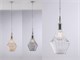 Lampadario vetro design Zeus in Lampade a sospensione
