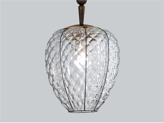 Lampadario vetro Gemma MS267