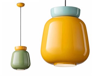 Kronleuchter Vintage Glas Corcovado C2740