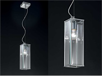 Lampade a sospensione vetro Rettangolo 2054