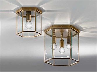 Klassische Wohnzimmerlampen Cubo slim 1092
