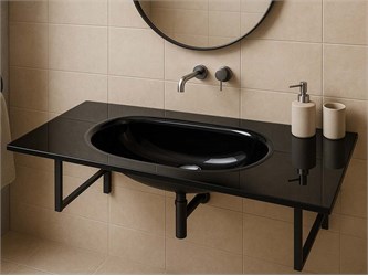 Lavabo in vetro Daytona