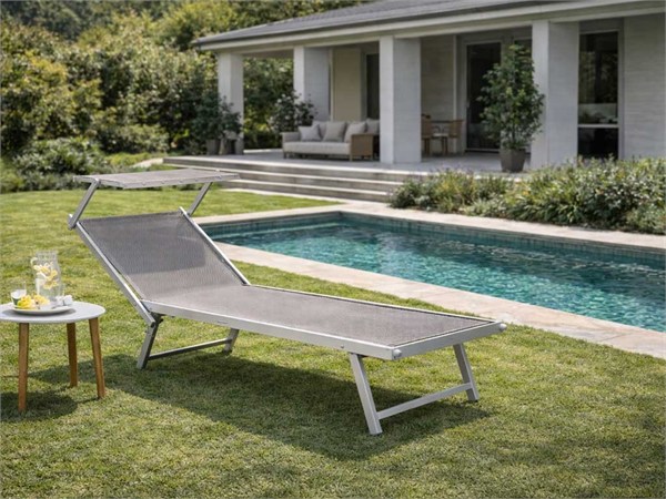 Aluminium sunbed Relax