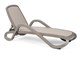 Sunbed DOVE GREY with armrests Alfa in Sunbeds and deck chairs