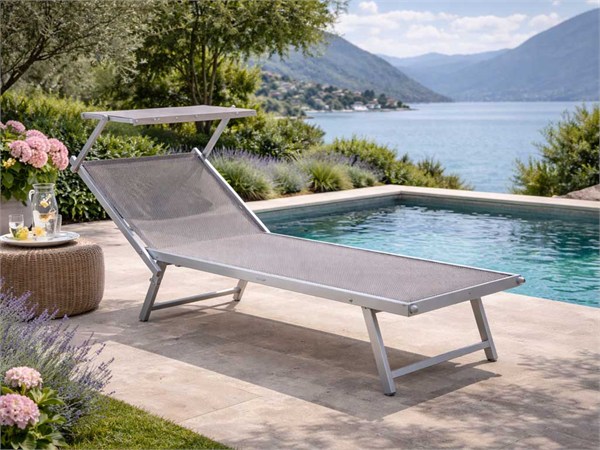 Aluminium sunbed Maxi