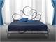 Wrought iron double bed Mozart in Wrought iron beds