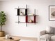 Metal bookcase Libra 1 metallo - 107x15 cm in Bookcases