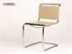 Mart Stamm chair in chromed metal and leather in Chairs