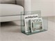 Magazine rack in curved glass Newsweek in Other products