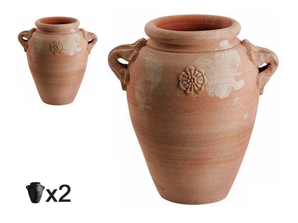 Vaso in terracotta Orcio toscano vinsanto