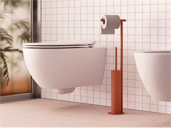 Piantana porta rotolo e scopino Small SM176