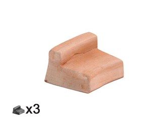 runder fuss keil 084 fuss aus tonerde