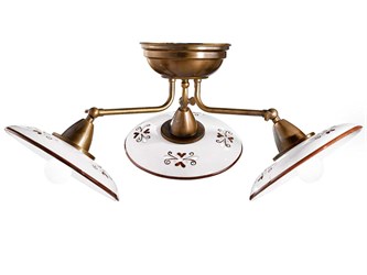 Plafoniera 3 luci Bassano 448/3PL