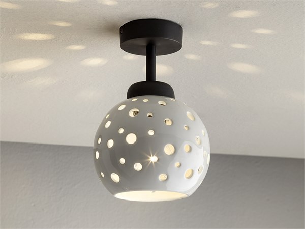 Plafoniera ceramica Bolle